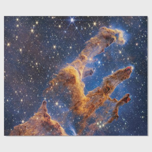 James Webb Space Telescope Pillars of Creation Cadeaupapier (Vlak)