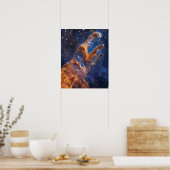 James Webb Space Telescope Pillars of Creation Poster (Keuken)