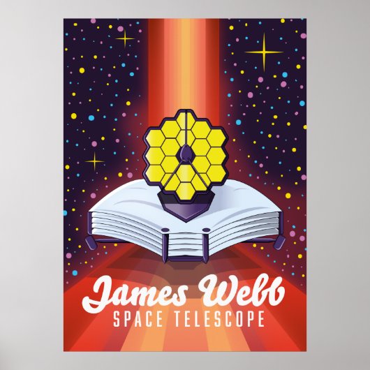 James Webb Space Telescope. Poster (Voorkant)