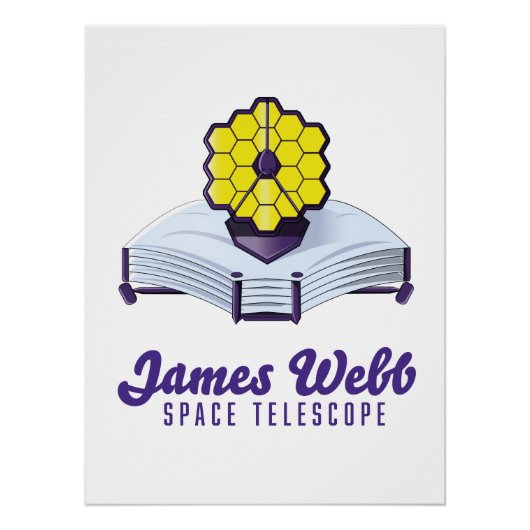James Webb Space Telescope. Poster (Voorkant)