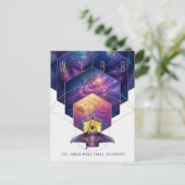James Webb Space Telescope Poster. Briefkaart (Staand voorkant)