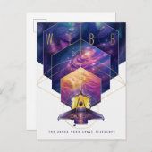 James Webb Space Telescope Poster. Briefkaart (Voorkant / Achterkant)