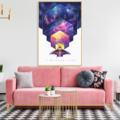 James Webb Space Telescope Poster. Canvas Afdruk (Insitu (Woonkamer))