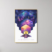 James Webb Space Telescope Poster. Canvas Afdruk (Voorkant)