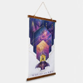 James Webb Space Telescope Poster. Hangend Wandkleed (Gebogen)