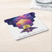 James Webb Space Telescope Poster. Kartonnen Onderzetters (Schuin)