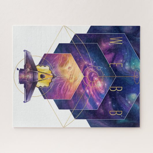 James Webb Space Telescope Poster. Legpuzzel (Horizontaal)