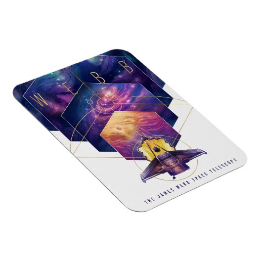 James Webb Space Telescope Poster. Magneet (Rechterzijde)