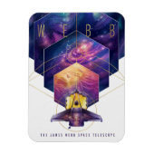 James Webb Space Telescope Poster. Magneet (Verticaal)