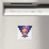 James Webb Space Telescope Poster. Magneet (Insitu (Vaatwasser))