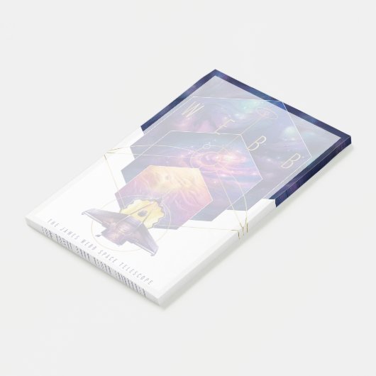 James Webb Space Telescope Poster. Post-it® Notes (Schuin)