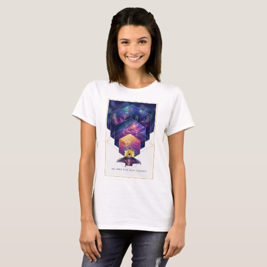 James Webb Space Telescope Poster. T-shirt (Voorkant volledig)