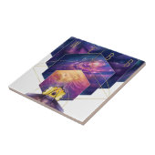 James Webb Space Telescope Poster. Tegeltje (Zijkant)