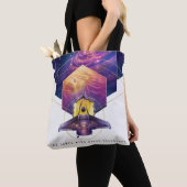 James Webb Space Telescope Poster. Tote Bag (Dichtbij)