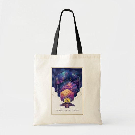 James Webb Space Telescope Poster. Tote Bag (Voorkant)