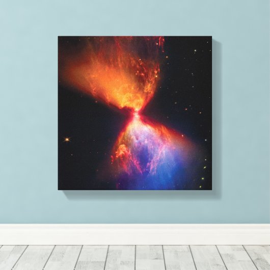 James Webb Space Telescope Protostar L1527 Canvas Afdruk (Insitu (Houten vloer))