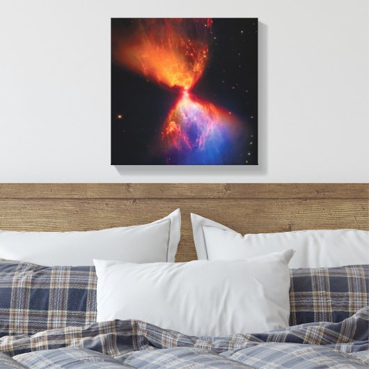 James Webb Space Telescope Protostar L1527 Canvas Afdruk (Insitu (Slaapkamer))