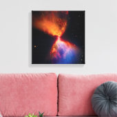 James Webb Space Telescope Protoster L1527 Canvas Afdruk (Insitu (Woonkamer))