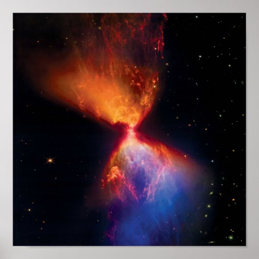 James Webb Space Telescope Protoster L1527 Poster (Voorkant)