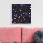 James Webb Space Telescope Simulatie - Pop Art Canvas Afdruk (Insitu (Woonkamer))