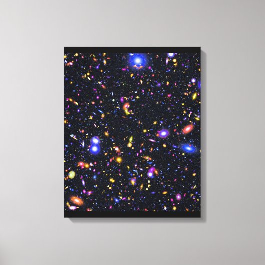 James Webb Space Telescope Simulatie - Pop Art Canvas Afdruk (Voorkant)