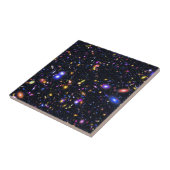 James Webb Space Telescope Simulatie - Pop Art Tegeltje (Zijkant)