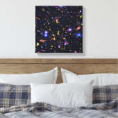 James Webb Space Telescope Simulation - Pop Art Canvas Afdruk (Insitu (Slaapkamer))