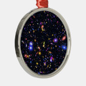 James Webb Space Telescope Simulation - Pop Art Metalen Ornament (Rechts)