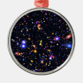 James Webb Space Telescope Simulation - Pop Art Metalen Ornament (Voorkant)