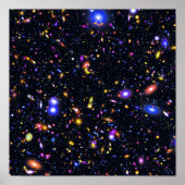 James Webb Space Telescope Simulation - Pop Art Poster (Voorkant)