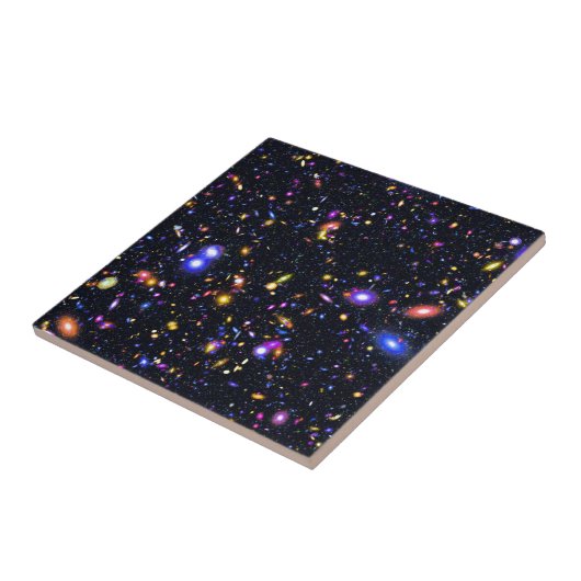 James Webb Space Telescope Simulation - Pop Art Tegeltje (Zijkant)