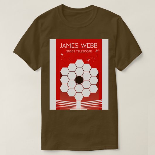 James Webb Space Telescope T-shirt (Design voorkant)