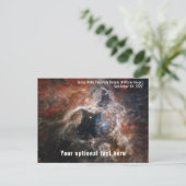 James Webb Space Telescope Tarantula Nebula NIRCam Briefkaart (Staand voorkant)