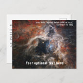 James Webb Space Telescope Tarantula Nebula NIRCam Briefkaart (Voorkant / Achterkant)