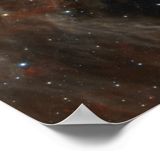 James Webb Space Telescope Tarantula Nebula NIRCam Poster (Hoek)