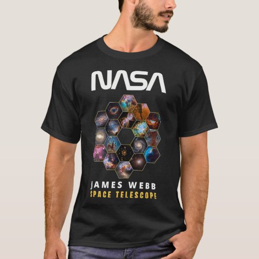 James Webb Space Telescope The JWST Eploration1 T-shirt (Voorkant)