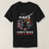 James Webb Space Telescope  The JWST Exploration   T-shirt (Design voorkant)