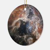 James Webb Tarantula Nebula Hi-Res 2022 Kerstmis Keramisch Ornament (Links)