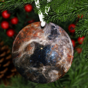 James Webb Tarantula Nebula Hi-Res 2022 Kerstmis Ornament