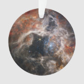 James Webb Tarantula Nebula Hi-Res 2022 Kerstmis Ornament (voorkant)
