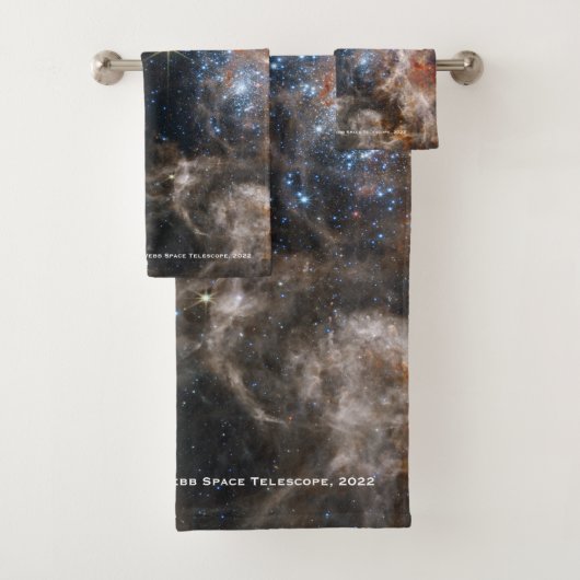James Webb Tarantula Nebula Hi-Res Afbeelding 2022 Bad Handdoek (Insitu)