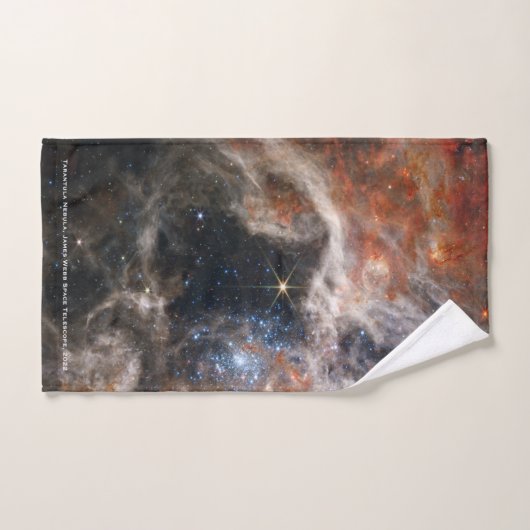 James Webb Tarantula Nebula Hi-Res Afbeelding 2022 Bad Handdoek (Handdoek)