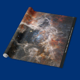 James Webb Tarantula Nebula Hi-Res Afbeelding 2022 Cadeaupapier