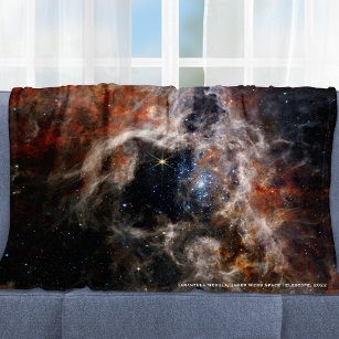 James Webb Tarantula Nebula Hi-Res Afbeelding 2022 Fleece Deken