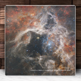 James Webb Tarantula Nebula Hi-Res Afbeelding 2022 Glazen Onderzetter