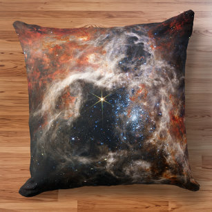 James Webb Tarantula Nebula Hi-Res Afbeelding 2022 Kussen