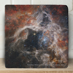 James Webb Tarantula Nebula Hi-Res Afbeelding 2022 Trivet
