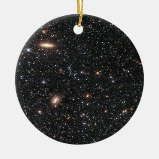 James Webb Telescope Dwarf Galaxy Keramisch Ornament (Voorkant)
