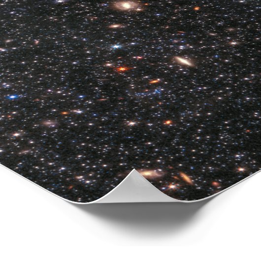 James Webb Telescope Dwarf Galaxy Poster (Hoek)