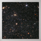 James Webb Telescope Dwarf Galaxy Poster (Voorkant)
